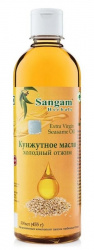 Кунжутное масло холодного отжима (Extra Virgin Seasame Oil) Sangam Herbals, 500 г