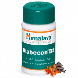 Диабекон Двойная сила (Diabecon DS) Himalaya Herbals, 60 таб