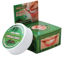 Зубная паста с бамбуковым углем и гвоздикой (Clove & Charcoal Power Toothpaste) Herbal Star, 30 г