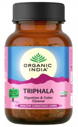 Трифала Органик Индия (Triphala) Organic India, 60 капс