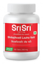 Шиладжит Лауха Вати (Shilajitvadi Lauha Vati) Sri Sri, 60 таб