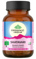 Шатавари Органик Индия (Shatavari) Organic India, 60 капс