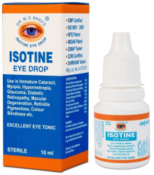 Глазные капли Айсотин (Isotine Eye Drop) Jagat Pharma, 10 мл