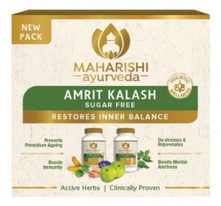 Амрит Калаш без сахара Махариши Аюрведа (Amrit Kalash Sugar free) Maharishi Ayurveda, 60+60 таб
