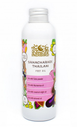 Масло для ног Сахачаради Тайлам (Sahacharadi Thailam Oil) Indibird, 150 мл