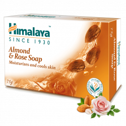 Мыло Миндаль и Роза (Almond & Rose Soap) Himalaya Herbals, 75 г