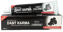 Зубная паста Дант Карма Уголь (Toothpaste Dant Karma Charcoal) Day 2 Day, 100 г
