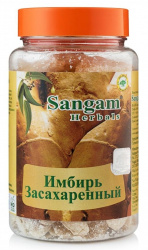 Имбирь засахаренный Sangam Herbals, 50 г