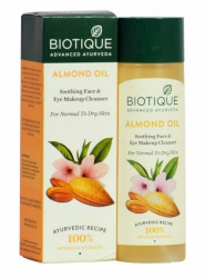 Успокаивающий тоник для снятия макияжа с миндальным маслом (Almond Oil) Biotique, 120 мл