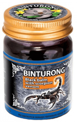 Черный бальзам с ядом Скорпиона (Black Balm with Scorpion venom) Binturong, 50 г