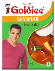 Смесь специй для супа Самбар масала (Sambhar Masala) Goldiee, 100 г