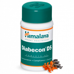 Диабекон Двойная сила (Diabecon DS) Himalaya Herbals, 60 таб
