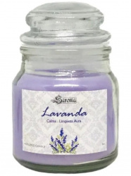 Свеча ароматическая Лаванда (Lavender) Satya, 230 г