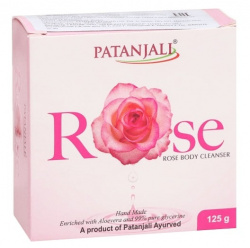 Мыло Роза натуральная (Rose Soap) Patanjali, 125 г